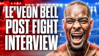 LeVeon Bell Misfits 015 Post Fight Interview [upl. by Alexandria]