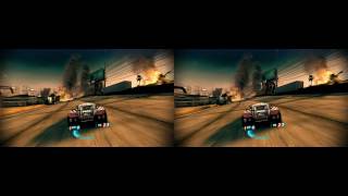 SplitSecond Velocity PC Gameplay 03 with 3D Vision [upl. by Enyalaj88]