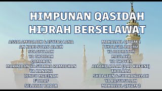 HIMPUNAN QASIDAH TERBAIK  HIJRAH BERSELAWAT  WITH LYRICS AND TRANSLATIONS [upl. by Angadresma]