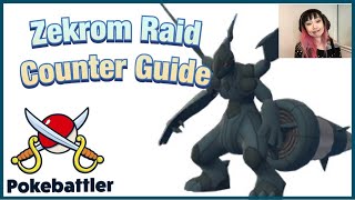 Zekrom Raid Counter Guide by Pokebattler [upl. by Htebarual610]