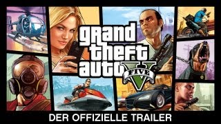 Grand Theft Auto V Der offizielle Trailer [upl. by Grearson]