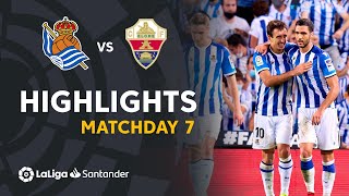 Resumen de Real Sociedad vs Elche CF 10 [upl. by Congdon]