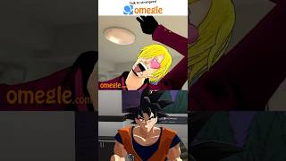 Goku Goes On Omegle Pt 9 goku omegle shorts [upl. by Solraced704]