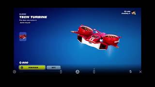 TECH TURBINE Glider Fortnite [upl. by Eillak]