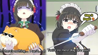 MeidoSama cant handle this dog 😂🥲  Kimi Wa MeidoSama Episode 2 キミ・ワ・メイド・サマ anime viralvideo [upl. by Shiau1]