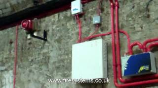 Fire Systems Ltd Wireless fire alarm and Air Sampling System protecting the Arts [upl. by Montgomery408]