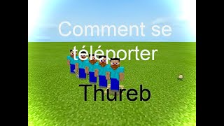 Comment se téléporter dans Minecraft bedrock édition [upl. by Alamaj794]