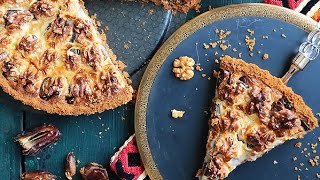 Date Walnut Tart [upl. by Akkinahs]