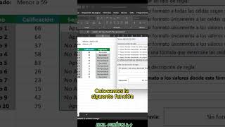 Ejemplo básico de formato condicional en Excel [upl. by Hinman]