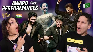 AWARD SEASON Latinos React to iifa Awards 2024 amp HUM TV Awards ft Vicky Kaushal SRK  Atif Aslam [upl. by Akinod799]