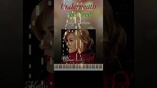 Underneath the Tree play piano underneaththetree christiansong kellyclarkson [upl. by Nimsay570]