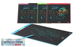 12 Inch LCD Writing Tablet Drawing Board Graffiti Sketchpad Mgaic Erasable Handwriting Review [upl. by Ahseniuq976]