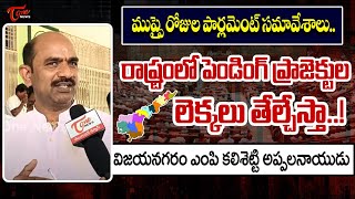 MP Kalisetti Appalanaidu About Parliament Winter Sessions  PM Modi  CM Chandrababu  Tone News [upl. by Ardnekal707]