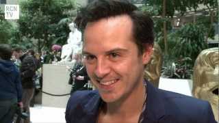 Sherlock Andrew Scott Interview  BAFTA Television Awards 2012 [upl. by Annol634]