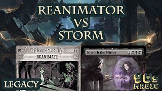 Storm vs Dimir Reanimator MTG Legacy [upl. by Thaddus]