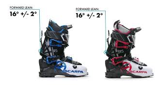 SCARPA Maestrale RS and Gea RS Ski Boots [upl. by Wiese525]