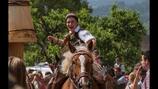 Feistritzer Kirchtag 2019  UNESCO World Heritage Kufenstechen highlights [upl. by Bove]