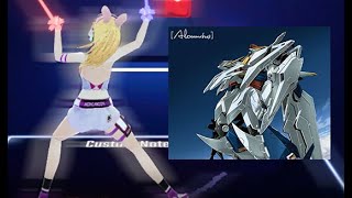 Beat Saber  Gundam Hathaway OST  Senkou by ALEXANDROS [upl. by Htrahddis]