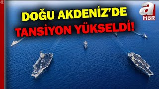 Doğu Akdenizde Sıcak Saatler ABD Kıbrıs Açıklarında Savaşa Mı Hazırlanıyor  A Haber [upl. by Rosenbaum]