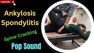 Dr Dentist Ankylosis Spondylosis Cracking Whole Body  ankylosing spondylitis patient [upl. by Vijnas]