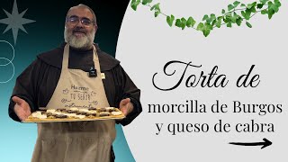 Torta de morcilla de Burgos y queso de cabra [upl. by Drofnelg]