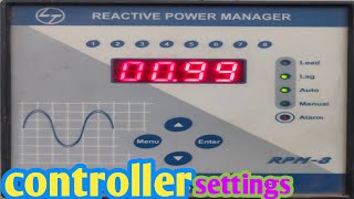 power factor controller apfc relay programming [upl. by Byran516]