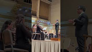 Armenian State Symphony Orchestra June 2024 🎻Conductor Sergey Smbatyan🎻Boston Symphony Hall🎻shorts [upl. by Yursa]