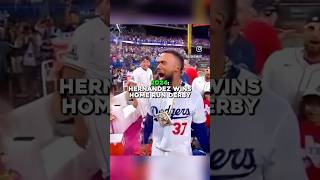 Teoscar Hernandez Won the 24 Home Run Derby for the LA After Many Failed Attempts by Stars dodgers [upl. by Danczyk500]