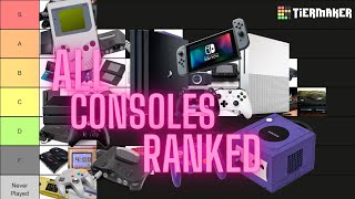 Ranking All Major Consoles and Handhelds [upl. by Uticas918]