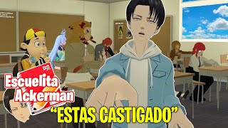 ARMIN VA A LA ESCUELITA ACKERMAN DE LEVI 2 [upl. by Boleyn]