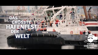 835 HAFENGEBURTSTAG HAMBURG 2024  Trailer [upl. by Canada]