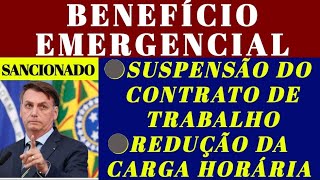 Boa notícia Prorrogação do Benefício EmergencialMP 936Suspensão do contratoRedução carga horária [upl. by Blaine908]