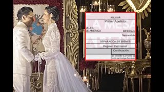 LA BODA FUE UN MONTAJE FILTRAN ACTA DE MATRIMONIO DE NODAL Y ÁNGELA PERO ALGO NO CUADRA [upl. by Lewak]