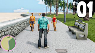 GTA Vice City Definitive Edition  Part 1  WELCOME TO MIAMI [upl. by Oralla]