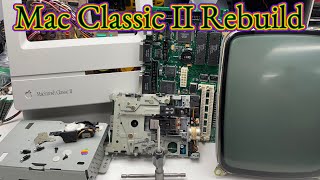 How to rebuild a Macintosh Classic II how mount BlueSCSIs in compact Macs and nasty IIsi PSU [upl. by Yvor]