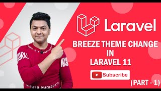 Laravel Breeze Theme Customization in Laravel 11  Laravel Tutorial in Hindi  Part 1 [upl. by Anaerdna]