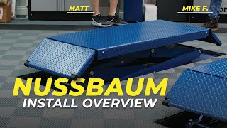 Overview Of The Nussbaum Install [upl. by Oicnanev648]