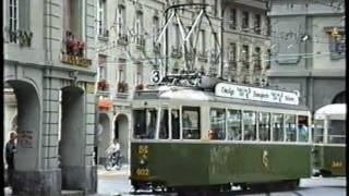 Bern Trolleybus amp Tram 1989 [upl. by Mitchell910]