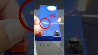 3V LED to 12V Battery shorts [upl. by Tterb]