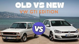 Old vs New VW GTI EDITION   vw cars carshow gti [upl. by Vez]