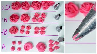 Easy ideas On Using Popular Cake Icing Nozzle Tips [upl. by Zaslow284]