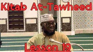 Abu Hanifa Ismail Rufai  Kitab AtTawheed  Lesson 19  From Shirk is vowing for other than Allaah [upl. by Yenreit]