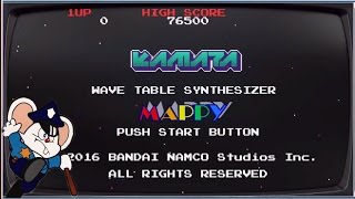 iPad Kamata KORG Gadget  Retro Namco Sound  Mappy [upl. by Elokkin575]