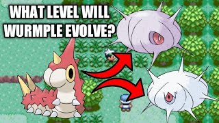 How to Evolve Wurmple to Cascoon or Silcoon on Pokemon RubySapphireEmerald [upl. by Eniar]