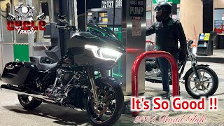 First Fill Up On the new 2024 Harley Davidson Road Glide harleydavidson cyclefanatix [upl. by Bibby]