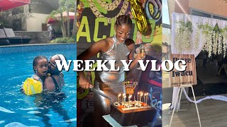 WEEKLY VLOG 25Pool day Celebrations ampMORE [upl. by Ycrem]