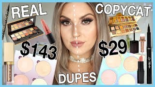 UM WTF BHAD BHABIE 🤯 High End VS Copycat Beauty Dupes [upl. by Gorrono]