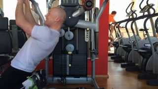 Quadriceps Mouvement oublié sissy squat musculation sans machine Legs extension sans machine [upl. by Champ]