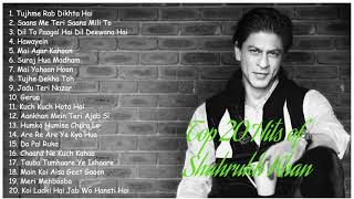 Best of Shahrukh Khan Songs  Best Bollywood Songs [upl. by Eupheemia]