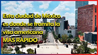 Visa americana La ciudad en México donde se tramita MÁS RÁPIDO [upl. by Areivax227]